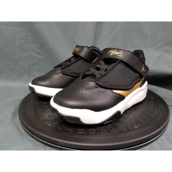 Jordan Max Aura 4 Slip On Sneakers Kid's Size 12c Black NEW IN BOX! - Picture 4 of 11